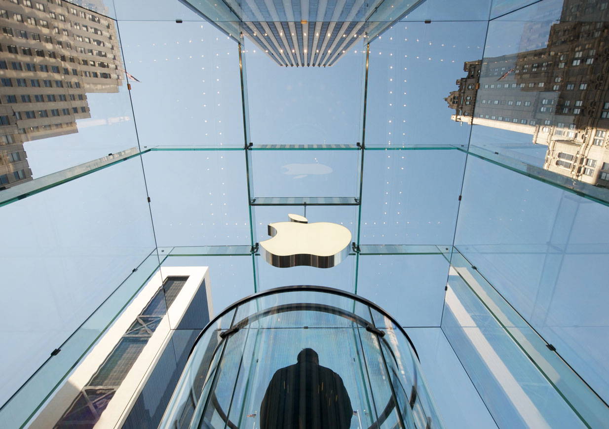 Apple Cube 5th Avenue in New York: all-glass design - seele