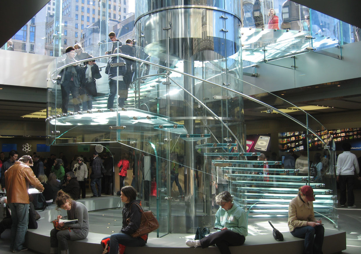 Apple Store, Fifth Avenue, New York City, USA, Buildingskins's Blog